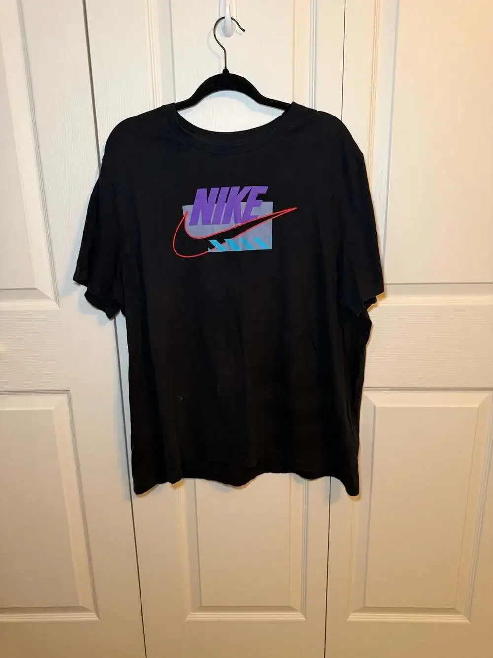 Nike The Nike Tee Black Graphic Logo T-Shirt Size XXL